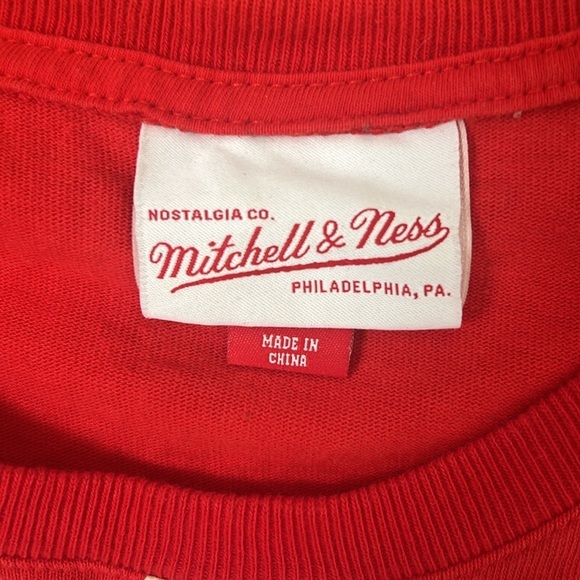 Men’s Toronto Raptors Mitchell & Ness Big Face T-Shirt Sz L large logo - Picture 3 of 7